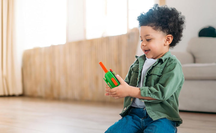 Teenage Mutant Ninja Turtles Toy Walkie Talkies for Kids, Static Free Indoor and Outdoor Toys for Boys, Designed for Fans of Ninja Turtles Toys