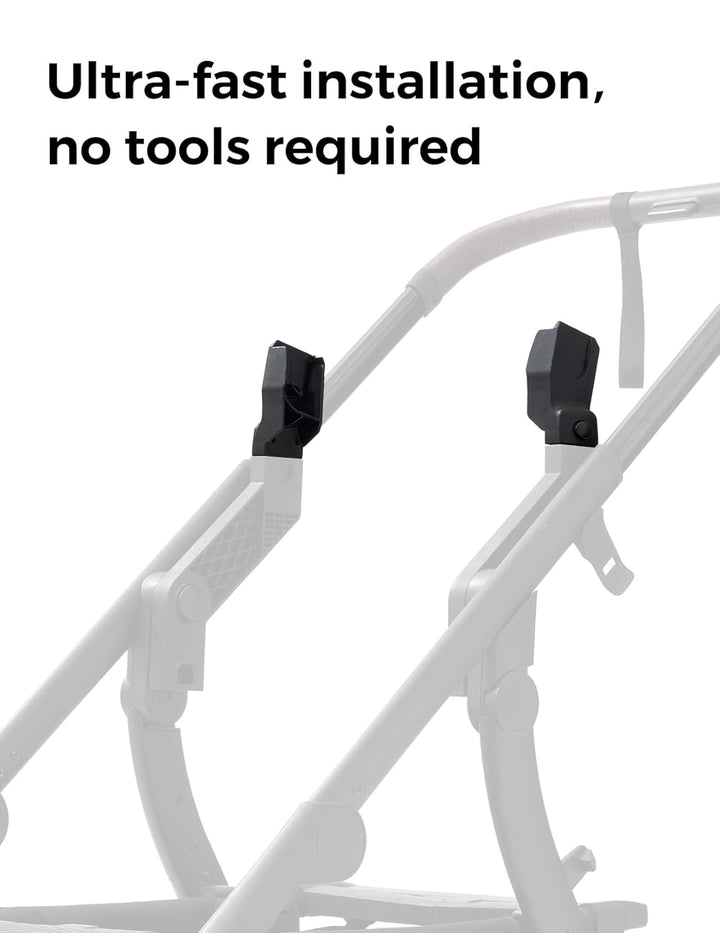 Car Seat Adapters Only Changego Baby Stroller | Compatible Models for : Joie GEMM, Cybex, Nuna, Bugaboo Specific Models
