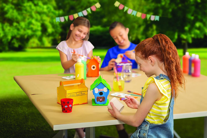 Washable Tempera Paint Set (10 Bright Colors) Craft and Learning Activities for Kids (1)