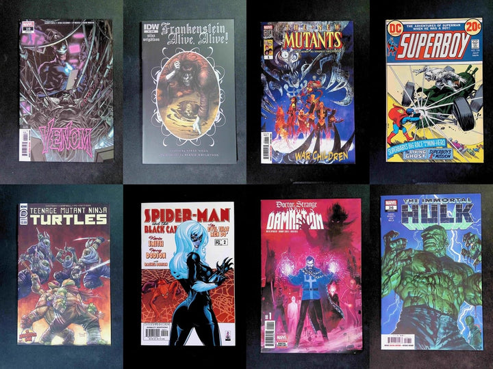 Huge 25+ Comic Book Lot -Marvel, DC, Indies VF+ to NM+ All. No Duplicates. a Fantastic Gift for All!
