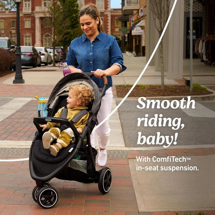 Outpace LX All-Terrain Travel System - Includes Snugride 30 Lite Infant Car Seat, Briggs, High-Performance Stroller/Car Seat Combo, Practical & Durable