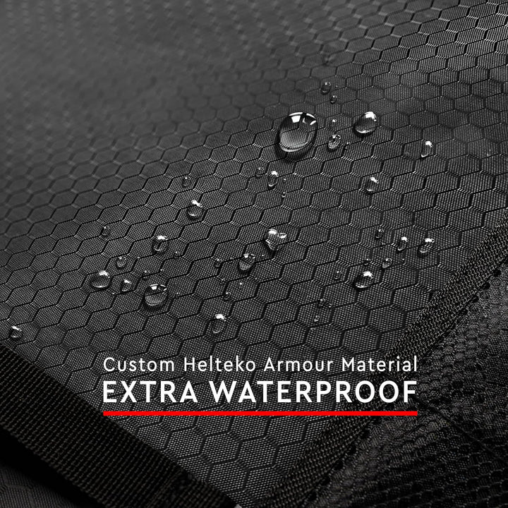 Back Seat Protector for Car, 2 Pack Premium Kick Mats for Kids, Extra Large Car Seat Cover for Backseat with Mesh Pockets, Waterproof Dirt & Mud Protection, Travel Accessories