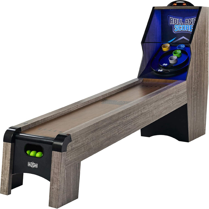 Roll & Score Multiple Styles Arcade Game Collection, Durable & Stylish Designs with Game Balls, Perfect for Family Game Rooms
