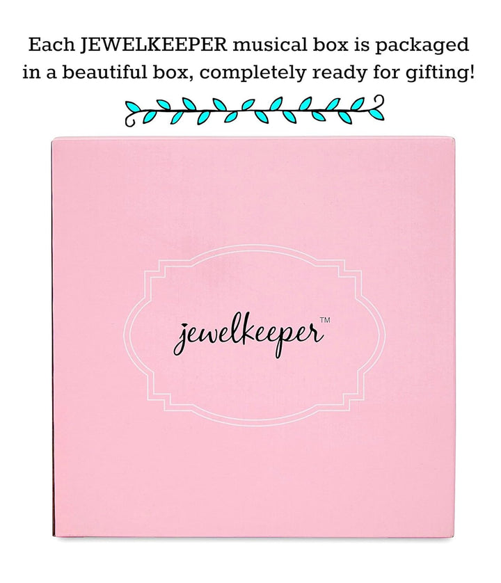 - Ballerina Jewelry Box for Girls with 3 Pullout Drawers - Ballerina Music Box with Swan Lake Tune - Ballet Slipper Design - Jewelry Storage Organizer for Necklaces and Bracelets