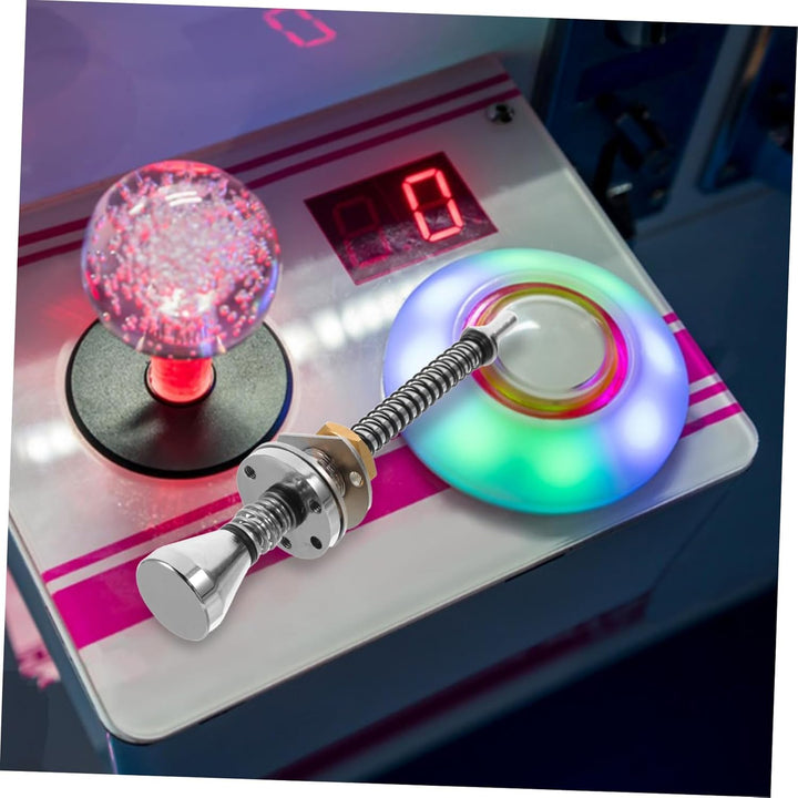 Pinball Machine Pull Rod Alloy Thick Spring Ball Shooter for Toy Gaming Accessory