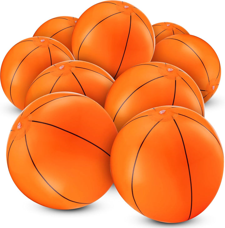 Inflatable Baseball (Pack of 12) 16-Inch, Baseball Beach Balls for Themed Party Decorations & Birthday Decor - Pool Ball Toys Party Favors & Goodie Bags Favors for Kids, Boys and Girls