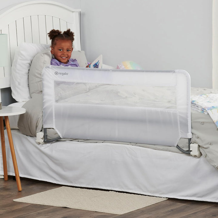 Swing down Bed Rail Guard, with Reinforced Anchor Safety System