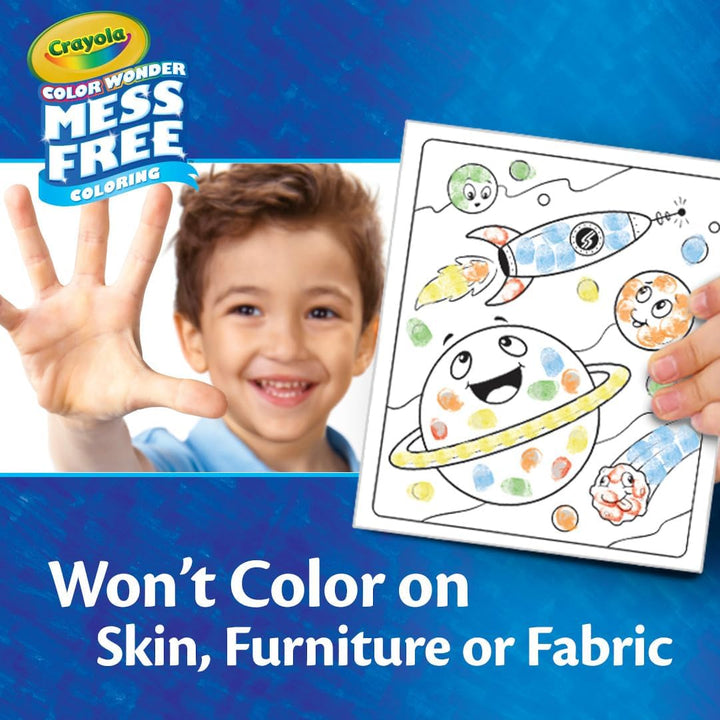 Color Wonder Mess Free Fingerprint Ink Painting Activity Set, Finger Painting Alternative, Toddler Coloring, Travel Activity, Gift for Toddlers