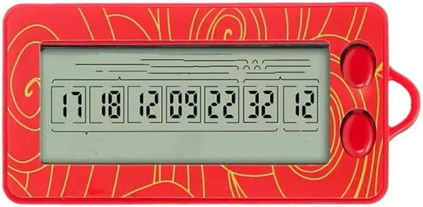 1Pc Red Lottery Number Selector - Fortunemachine Electronic Random Generator Bingo Sets for Adults