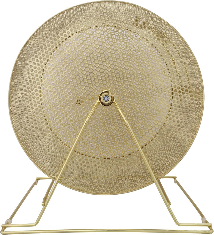 Elegant Raffle Drum for Fun Gatherings, Holds 10,000 Tickets, Ideal for Bingo and Social Events, Brass Plated with Wooden Handle