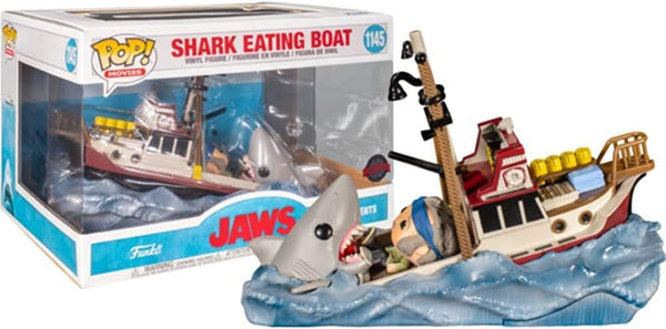Jaws - Shark Eating Boat Movie Moment Pop! Vinyl [RS]