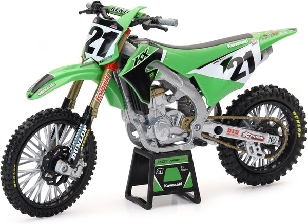 Toys Kawasaki Race Team Bike Replica Jason Anderson, 1:12 Scale, Kids, Gifts, Birthdays