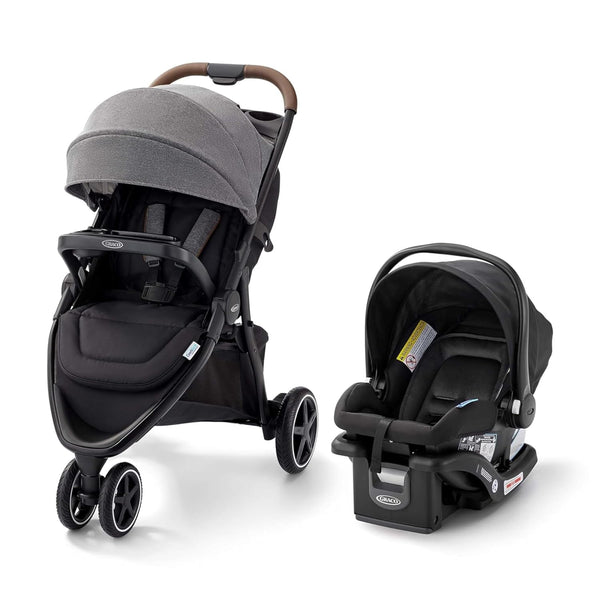 Outpace LX All-Terrain Travel System - Includes Snugride 30 Lite Infant Car Seat, Briggs, High-Performance Stroller/Car Seat Combo, Practical & Durable
