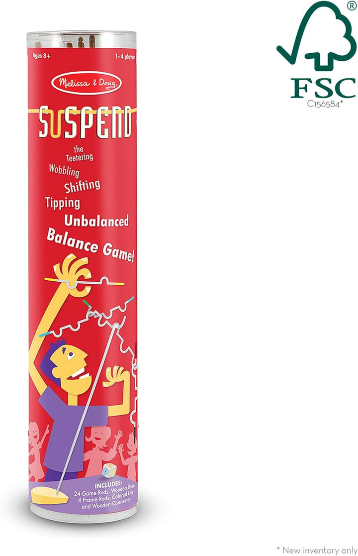 Suspend Family Game (31 Pcs) - Wire Balance Game, Family Game Night, Family Activities, Games for Kids Ages 8+