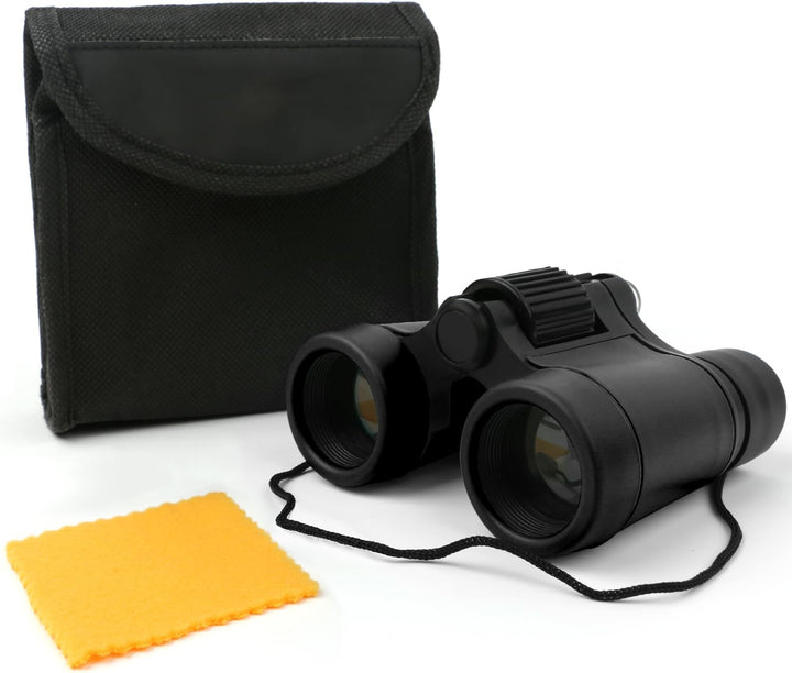 Kids Binoculars Shock Proof Toy Binoculars Set for Age 3-12 Years Old Boys Girls Bird Watching Educational Learning Hunting Hiking Birthday Presents