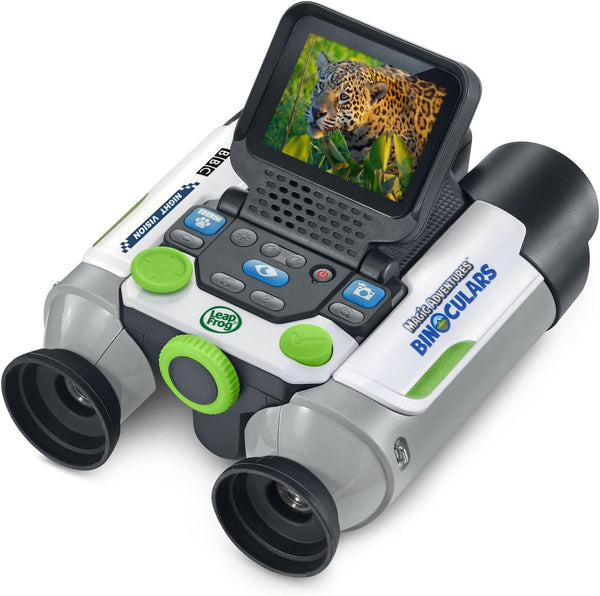 Magic Adventures Binoculars with Screen Capture, Night Vision for Kids Ages 4 and Up