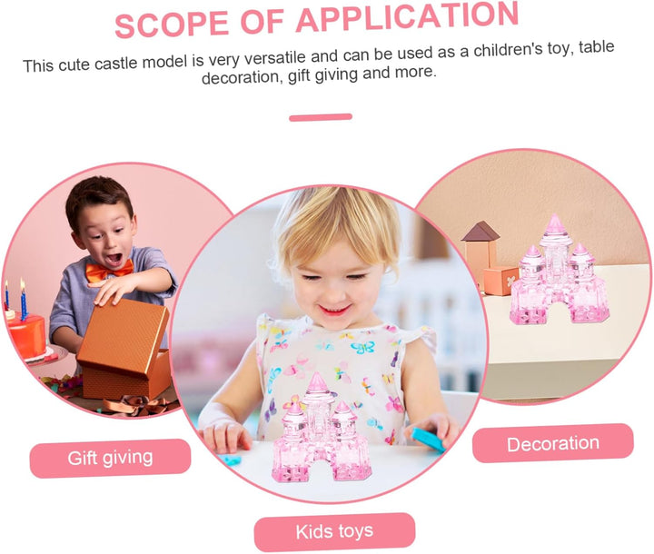 Acrylic Princess Adornment for Birthday Present Home Decor Unique Educational Playset for Imaginative Play