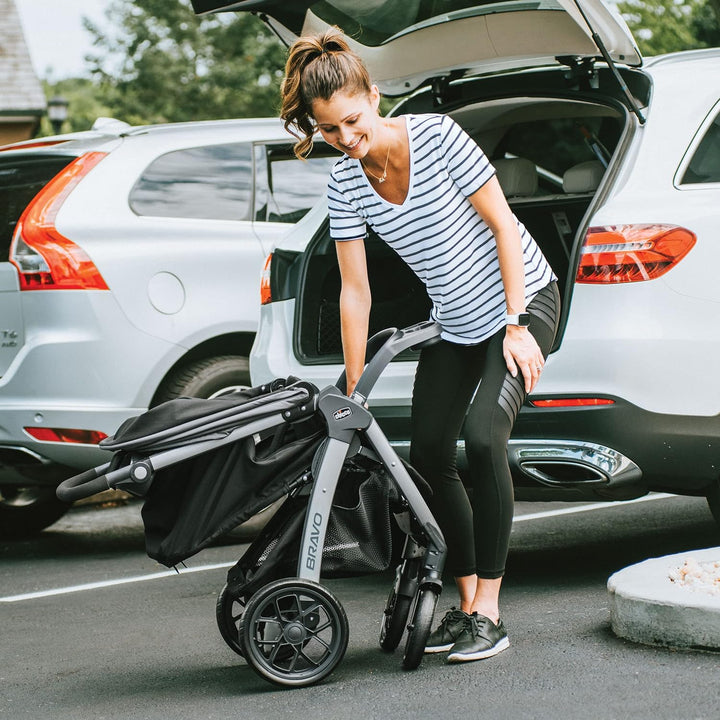 Bravo Quick-Fold Stroller - Black | Black