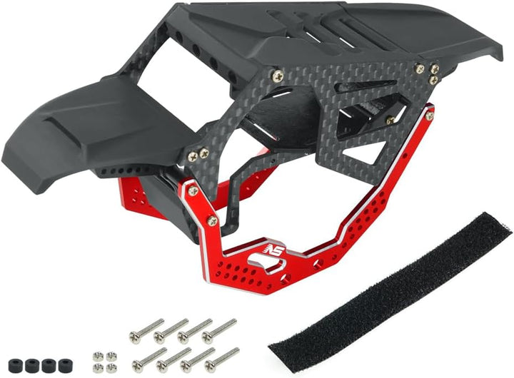 Aluminum 3D Printed Nighthawk Conversion Chassis Kit (RED) - AXIAL AX24, Blue
