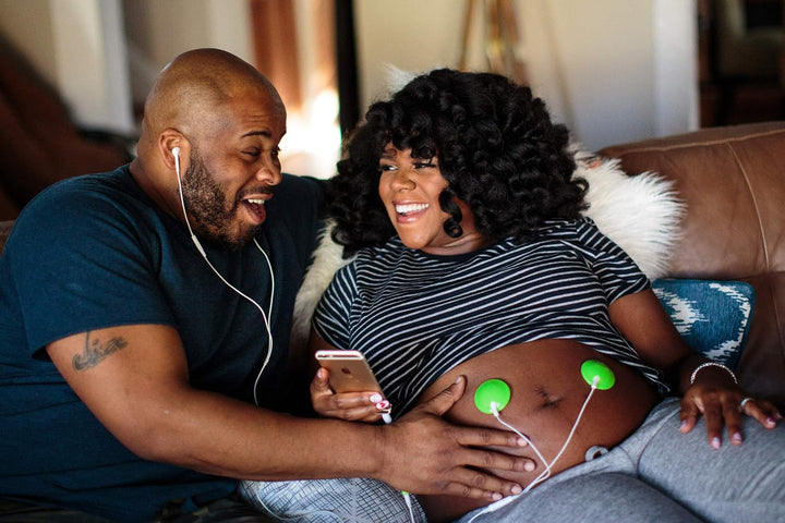 Bellybuds Baby Bump Headphones - Prenatal Belly Speakers for Women during Pregnancy, Safely Play Music, Sounds, and Voices to Your Baby in the Womb - Green