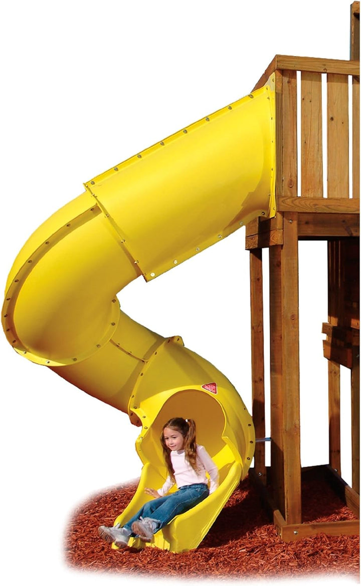 7 Ft.Turbo Tube Slide , Green
