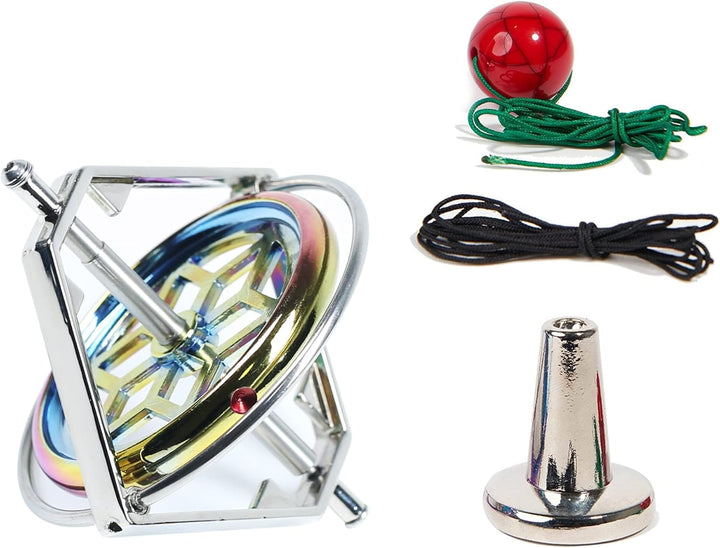 Precision Gyroscope Metal Anti-Gravity Spinning Top Balance Toy Educational Gift AG002