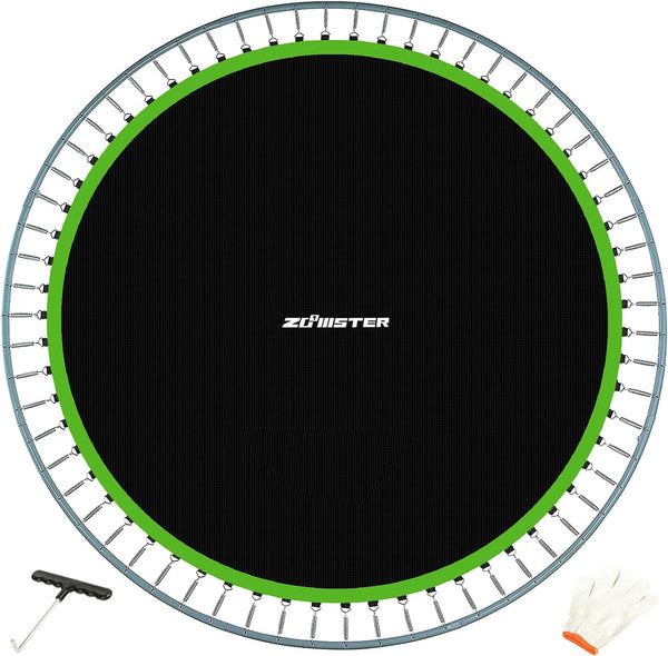 Replacement Jumping Mat, Fits 14 Ft round Trampoline Frame with 72 V-Hooks, Using 5.5" Springs 150" Premium Trampoline Mat (Excluding Frame and Spring)