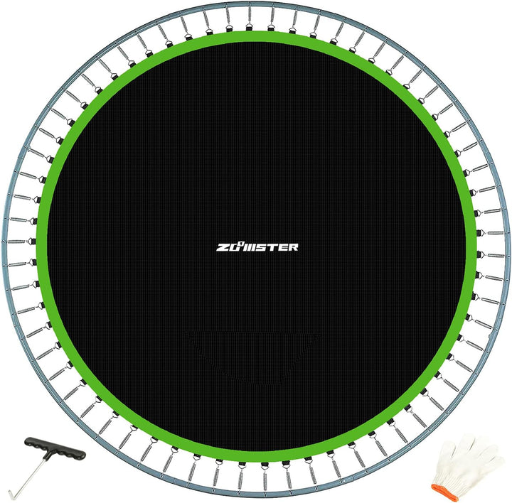 Replacement Jumping Mat, Fits 14 Ft round Trampoline Frame with 72 V-Hooks, Using 5.5" Springs 150" Premium Trampoline Mat (Excluding Frame and Spring)