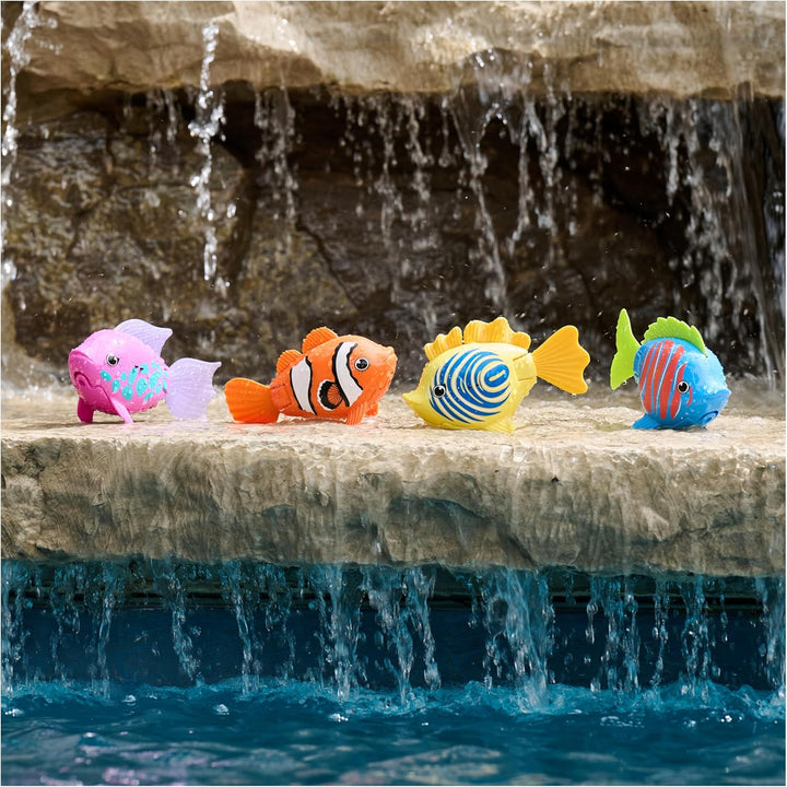 Rainbow Reef Fish Toy, Kids Swimming Accessories & Water Toys, Learn to Swim Pool Toys for Kids Ages 5 & Up, Batteries Included, Swim Shady