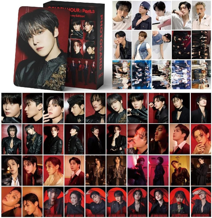ATEEZ Golden Hour: Part.3 in Your Fantasy Lomo Card & Sticker Set - Photocards for ATINY (Lomo Card)
