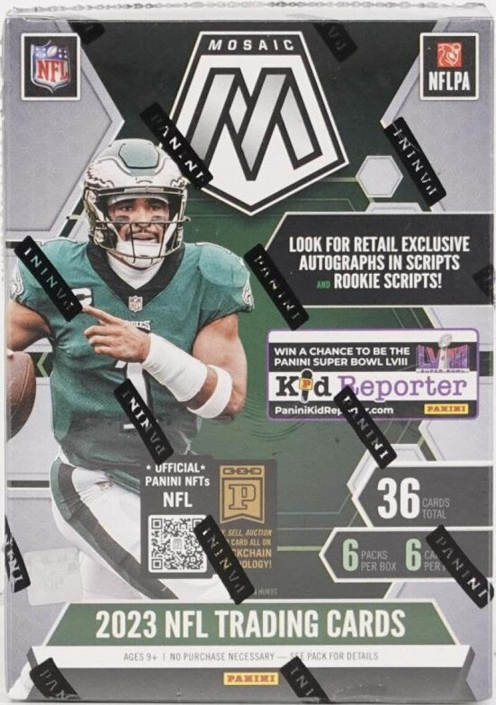 2023  Mosaic Football Trading Card Blaster Box (36 Cards)