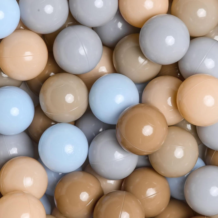 Ball Pits Balls for Toddlers Pack of 50 100 200 Plastics Shape Ball Non-Phthalate Non-Bpa Non-Toxic 2.2-Inch Crush Proof Play Balls