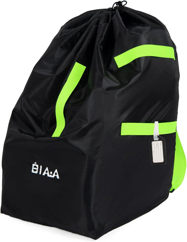 Car Seat Travel Bag for Airplane, Waterproof Wearable with Straps, Large Capacity Padded Car Seat Check Bag, Perfect for Air Travel, Family Vacations, and Parents with Infants