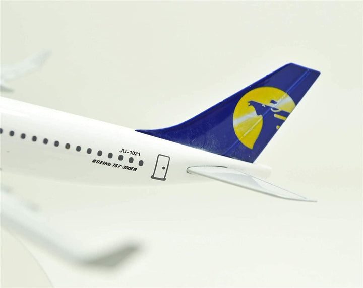 Alloy 1/400 Scale 16Cm B767 Mongolian Airlines Airplane Model Plane Model Home Office Decoration Gifts