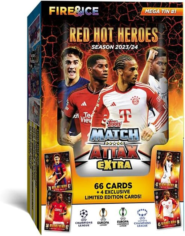 2023-24  Match Attax Extra Champions League Cards - Mega Tin
