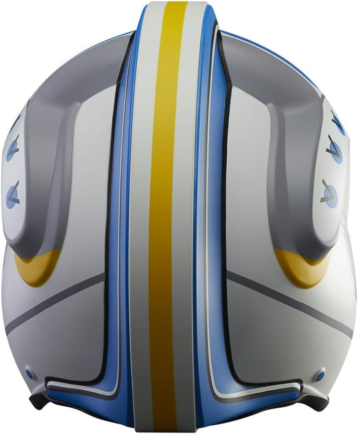 the Black Series Carson Teva Premium Electronic Helmet with Advanced LED and Sound Effects, Ages 14 and Up