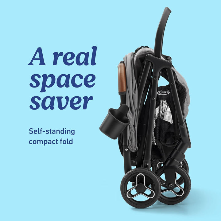 Ready2Jet Compact Stroller – Overhead Friendly Compact Travel Stroller with Automatic Fold, Kingston