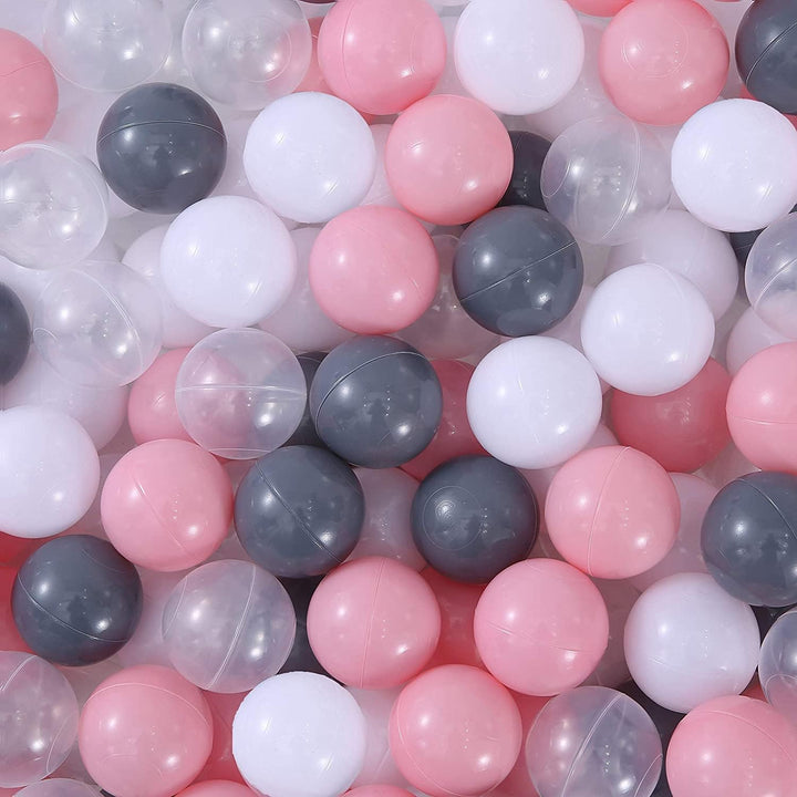 Ball Pit Balls for Toddlers, BPA Free Crush Proof Plastic Toy Balls for Ball Pit, Children'S Pool Water Toys, Macaron Ocean Balls for Play Tent 2.15 Inch Pack of 100…