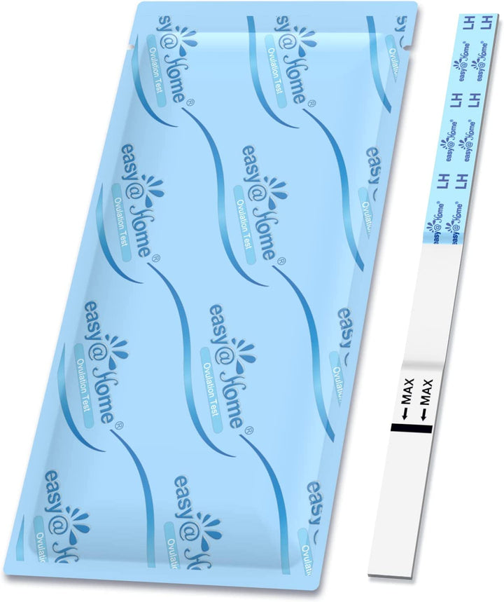 Ovulation Test Predictor Kit : Accurate Fertility Test for Women (Width of 5Mm), Fertility Monitor Test Strips, 50 LH Strips with 50 Urine Cups