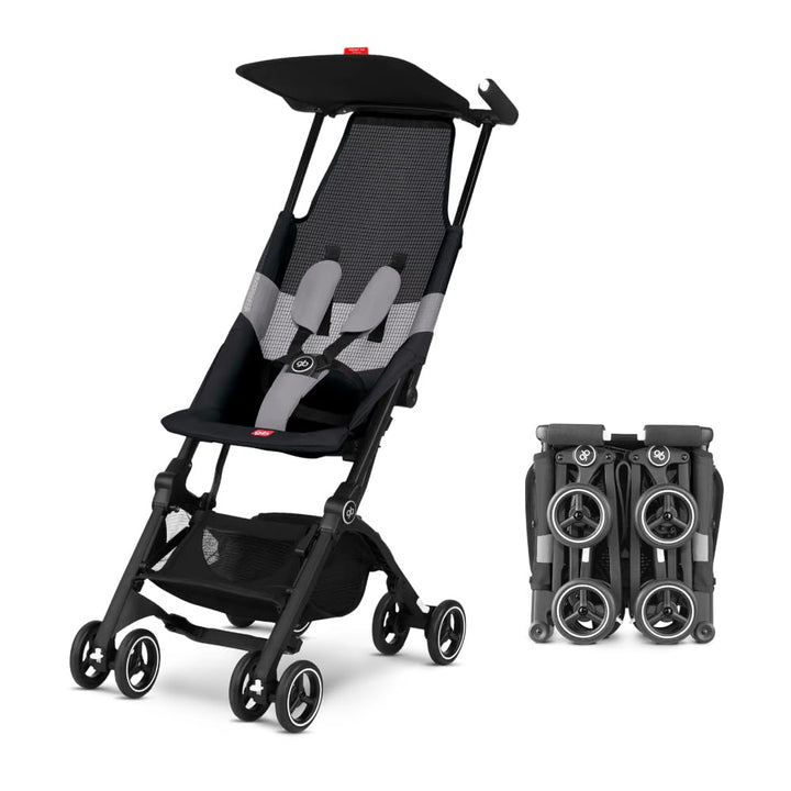 Pockit Stroller Travel Bag, Black