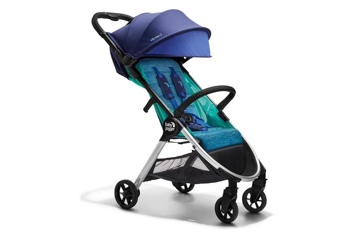 City Tour 2 Ultra-Compact Carry-On Approved Travel Stroller in Pitch Black Lightweight Easy Fold Ideal for Traveling and Everyday Adventures