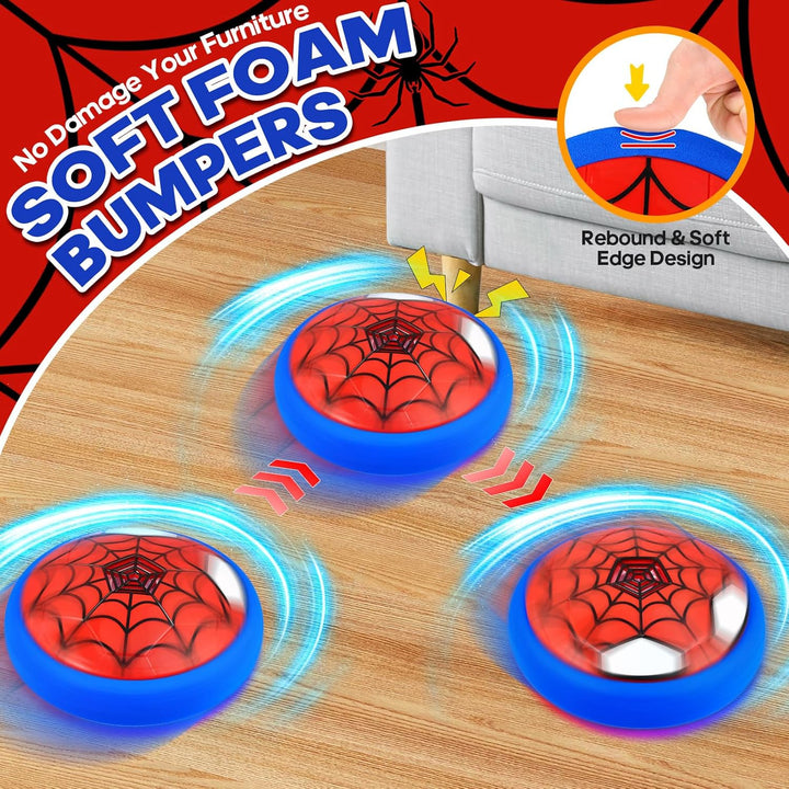 Hover Soccer Ball Toy for Kids Birthday Gifts for Boys Age 4 5 6 7 8 9 10 11 12 Year Old,Indoor Light-Up Boy Toys,Cool Stuff Party Game for Boy 6-8, 8-12 - Gift for 8 Year Olds