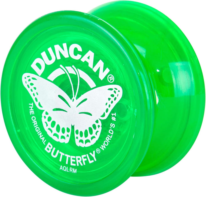 Toys Butterfly Yo-Yo, Beginner Yo-Yo with String, Steel Axle and Plastic Body, Blue