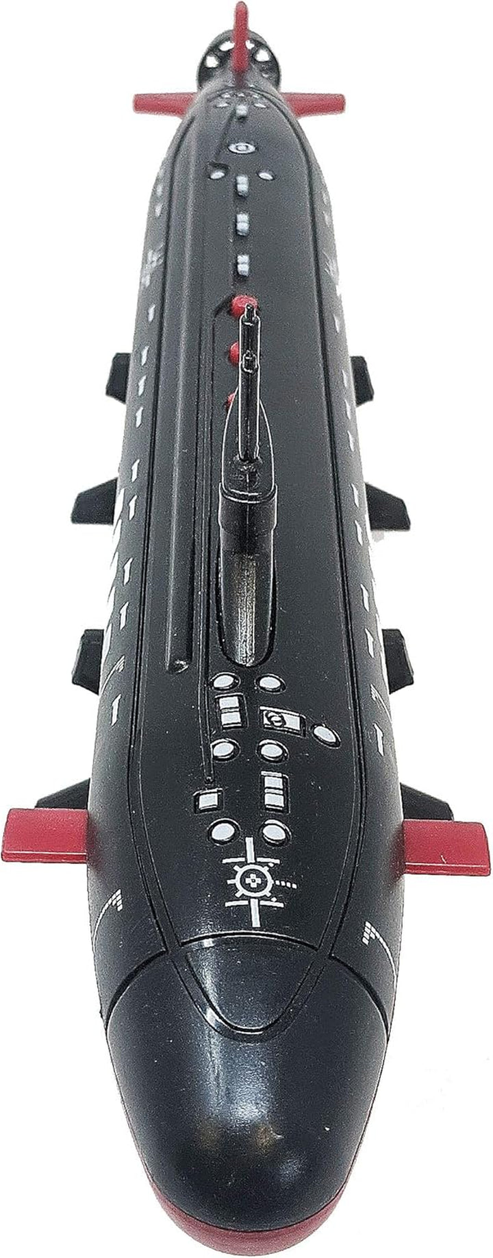 16.5 Inch Toy Navy Black Submarine with Sound Effects and Torpedo (2 Pack)