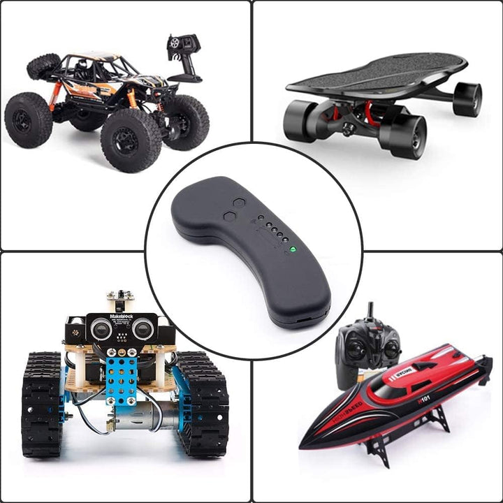 2.4Ghz Remote VX1 for DIY Electric Skateboard/Long Board Remote Controller with Receiver Universal (V4 Version)