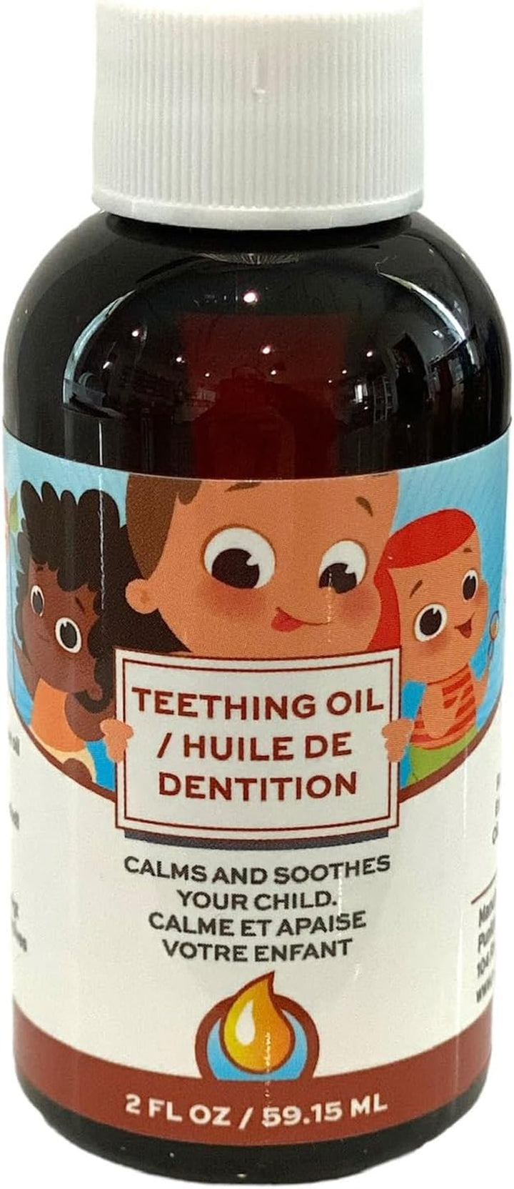Teething Oil - 2 Oz - 100% Natural, for Babies - Proprietary Blend Includes Chamomile, Sunflower, Peppermint, and Clove - Baby Teething Relief with No Added Chemicals (2 Ounce)