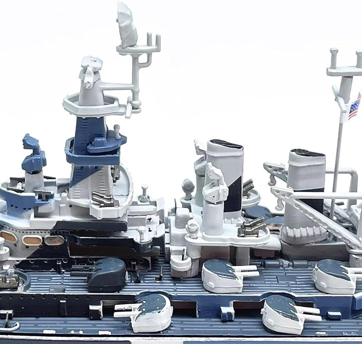1: 1000 WWII USS North Carolina BB-55 Battleship Model Warship Model Warship Ornaments Military Model