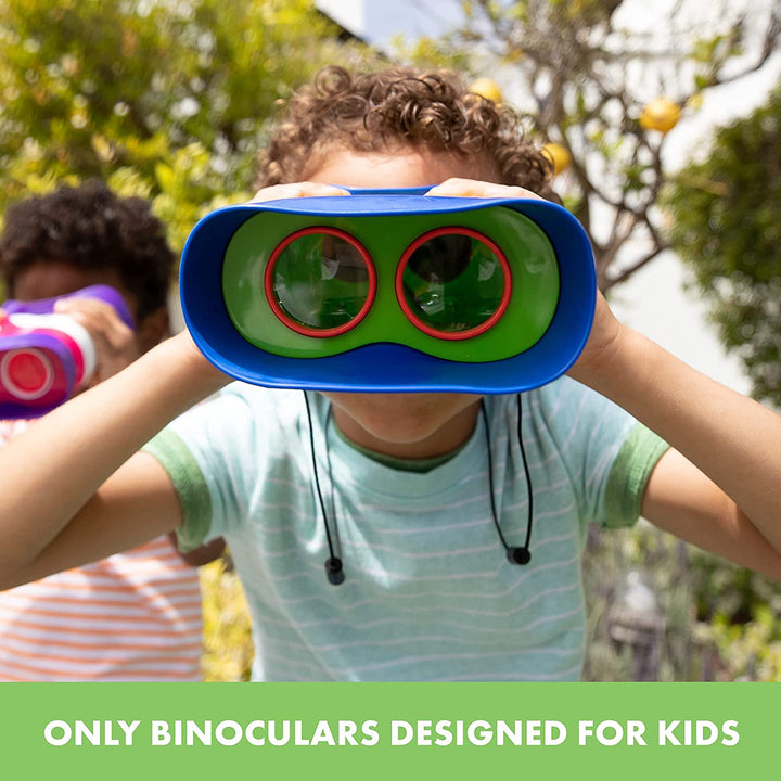 Geosafari Jr. Kidnoculars, Binoculars for Toddlers & Kids, Easter Basket Stuffers for Kids, Gift for Toddlers Ages 3+