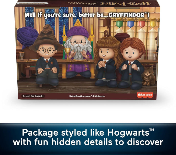 Harry Potter and the Sorcerer’S Stone Movie Special Edition Set for Adults & Fans, 4 Figures in Display Package