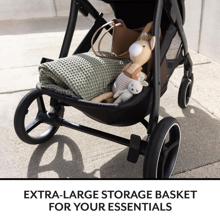 Shyft Intuiti Travel System with Revolve180 Litemax NXT Rotational Infant Car Seat (Fossil Gray)